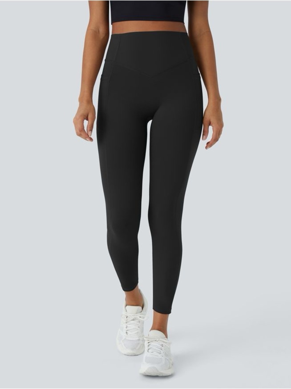 HALARA Black High-Waist Sculpting Leggings
